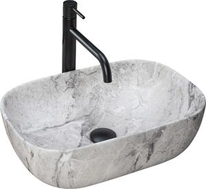Lavoar Rea Livia Stone, 47 x 34 cm, gri, REA-U3800
