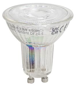 Set de 5 becuri LED GU10 50 reglabile 3,9W 450 lm 3000K Longlife