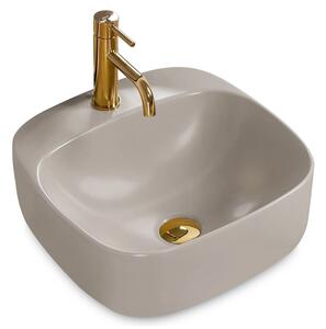 Lavoar Rea Luiza, 43 x 43 cm, gri mat, REA-U9610