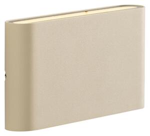 Lampă modernă de perete pentru exterior bej 17,5 cm incl. LED IP65 - Batt