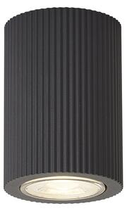 Set de 4 spoturi moderne negre pentru tavan - Sprawl