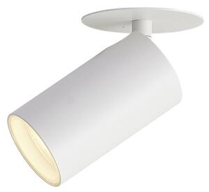 Set de 6 spoturi încastrate moderne albe GU10 50mm IP44 - Chels