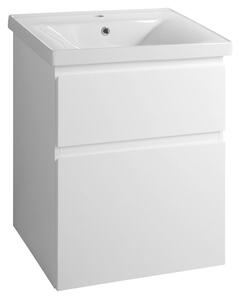 Aqualine Sapho, dulap lavoar ALTAIR 57x72,5x45cm, alb