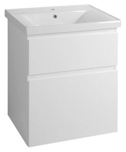 Aqualine Sapho, dulap lavoar ALTAIR 61,5x72,5x45cm, alb