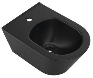 Sapho Sapho, bideu de perete AVVA 35,5x53 cm, negru mat, 100324-110