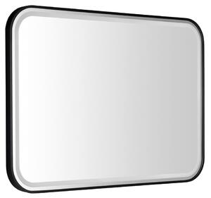 Sapho Sapho, oglinda CETIS cu iluminare LED 100x70cm, mat negru, CT100