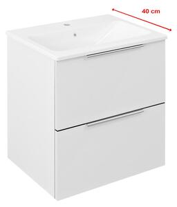 Sapho Sapho, dulap lavoar CIRASA 48x54x39cm, alb lucios, CR492-3030