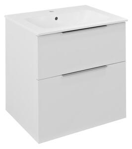 Sapho Sapho, dulap lavoar CIRASA 59,3x64x46cm, alb lucios, CR601-3030