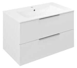Sapho Sapho, dulap lavoar CIRASA 79,8x52x46cm, alb lucios, CR801-3030
