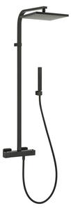 Sapho Sapho, coloana de dus DIMY cu robinet termostatic, negru mat, DM322BL