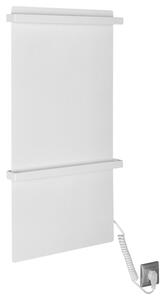 Sapho Sapho, uscator electric de prosoape ELMIS 400x800 mm, 120 W, aluminiu, mat alb, EB420