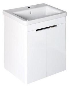 Sapho Sapho, dulap lavoar ELLA 56,5x65x43cm, 2xuși, alb (70065), EL065-3030