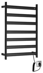 Sapho Sapho, uscator electric de prosoape ELIAS 490x730x110mm, 105W, negru mat, EB550
