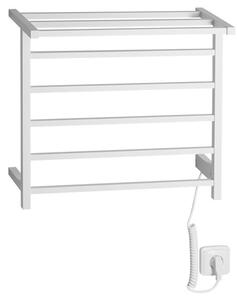 Sapho Sapho, ELZOR Uscător de prosoape electric 500x470mm, 60W, alb mat, EB500