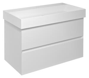 Sapho Sapho, dulap lavoar FILENA 82x51,5x43cm, mat alb, FID1285W