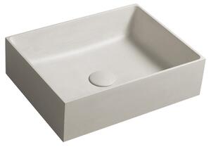 Sapho Sapho, chiuveta de blat din beton FORMIGO, 47,5x36,5cm, nisip, FG114