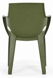 Scaun de grădină pentru servit masa IVY, verde
