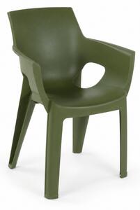 Scaun de grădină pentru servit masa IVY, verde