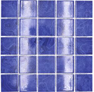 Mozaic piscină ceramic SD 641N albastru 30,4x30,4 cm