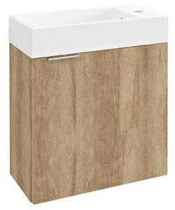 Sapho Sapho, dulap lavoar LATUS IV 49,5x50x25cm, stejar Alabama, LT410-2222