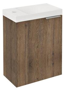 Sapho Sapho, dulap pentru lavoar LATUS X 39,4x50x22cm, stejar Sherwood, LT110-1515