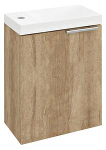 Sapho Sapho, dulap lavoar LATUS X 39,4x50x22cm, stejar Alabama, LT110-2222