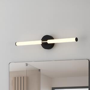 EGLO Aplică de perete Ramola, negru, lățime 60 cm, IP44, CCT, Negru, Baie, Metal, Modern