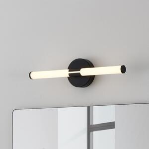 EGLO Aplică de perete Ramola, negru, lățime 45 cm, IP44, CCT, Negru, Baie, Metal, Modern