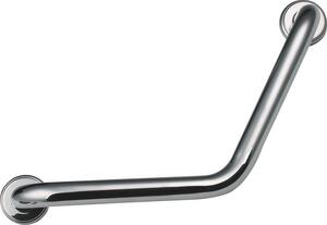 Sapho Sapho, mâner curbat 460x220x80mm, oțel inoxidabil lustruit, XH519