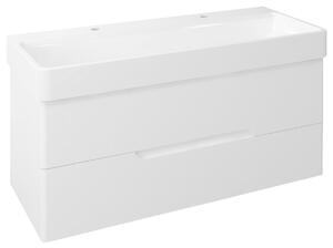 Sapho Sapho, dulap lavoar COPPER 117x50,5x48,5cm, alb mat/alb mat, MD120