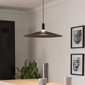 EGLO Lampă suspendată LED inteligentă Conomavilla-Z, negru, Ø 45 cm CCT RGB, reglabil, Negru, Camera de zi / sufragerie, Metal, Modern