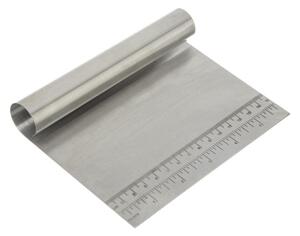 Spatula de patiserie, inox, 15 x 12 cm + cana de masurat