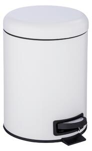 Cos de gunoi LEMAN, alb, 5 L, Wenko