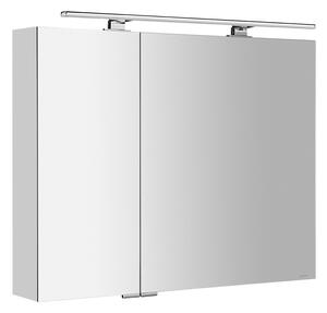 Sapho Sapho, galerie MIRRÓ cu iluminare LED, 90x70x16cm, alb, MC090-0030
