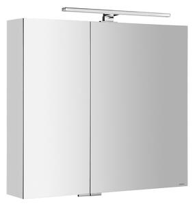 Sapho Sapho, galerie MIRRÓ cu iluminare LED, 80x70x16cm, alb, MC080-0030