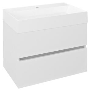Sapho Sapho, dulap lavoar ODETTA 67x50x43,5cm, alb lucios, DT070-3030