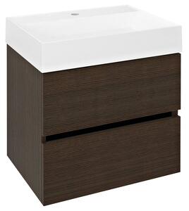 Sapho Sapho, dulap lavoar ODETTA 57x50x43,5cm, pin rustic, DT060-1616