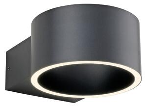 Lampă de perete PURE, PURE Clipse, reglabil, Gri, Camera de zi, Aluminiu, Modern