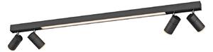 Plafoniere PURE, PURE Lines Spot, reglabil, Negru, Camera de zi, Metal, Modern