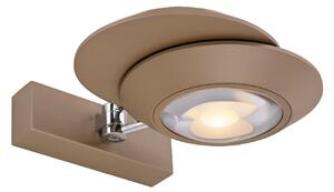 Lampă de perete PURE, Oculis, reglabil, Bronz / Alamă Veche, dormitor, Metal, Modern