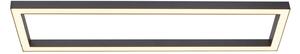 Plafoniere PURE, PURE Lines Square, reglabil, Negru, Camera de zi, Metal, Modern