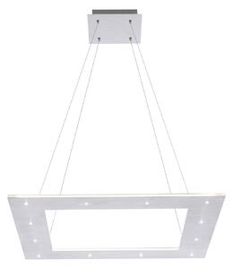 Lustră Pendul PURE, Cosmo, reglabil, Metalic, Camera de zi, Metal, Modern