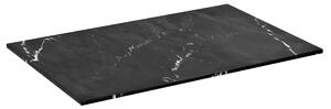Sapho Sapho, farfurie SKARA Rockstone 81,2x12x46cm, mansardă neagră, CG028-0598