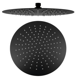 Sapho Sapho, SLIM Cabine de duș, diametru 300 mm, negru mat, MS573B