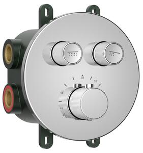 Sapho Sapho, baterie de duș ascunsă SMARTSELECT, cutie, 2 ieșiri, crom, RP032