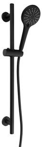 Sapho Sapho, Set dus, suport glisant, 700mm, negru, SC515