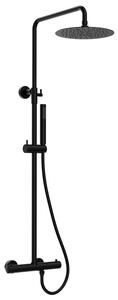 Sapho Sapho, Coloana de dus cu robinet termostatic, neagra, KU139B