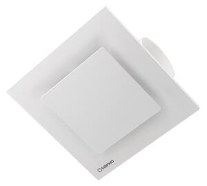 Sapho Sapho, TECTO ventilator de tavan baie axial, 20 W, teava 100 mm, alb, TC201