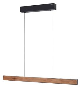 Lustră Pendul PURE, PURE E-Motion, reglabil, Lemn, Camera de zi, Metal, Modern