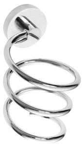 Sapho Sapho, suport pentru uscător de păr X-ROUND, spirală, crom, XR002